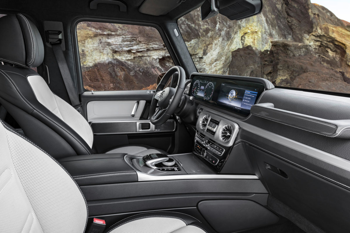 New MercedesBenz GClass Interior Shown Cars.co.za